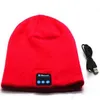 casque Beanie Cap Bluetooth V4.1 Stéréo sans fil écouteur Haut-parleur Microphone Mains libres Pour IPhone 7 Samsung Galaxy S7 Musique Chapeau