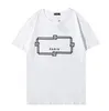 Lettre de mode imprimer Paris t-shirts pour hommes à manches courtes hommes designer t-shirts vintage blanc noir mâle top t-shirts