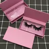 Magnetiska fransfodral i högsta kvalitet för 8mm30mm Full Strip Mink Eyelash Vendor Anpassade ögonfransar Förpackningsboxar7100619