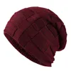 2019 Stylish Clui Goenies Dos Homens de Inverno Chapéu Grosso Quente Inverno Homens Chapéu Grosso Tampão Gorros Gorros Gorros Y21111