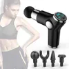 Massage Gun Handheld Electric Deep Tissue percussion Muscle Massager Cordless High Intensity Vibration Massage Device with 6 Speed