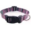 Luxury Designer Pet Cat Dog Collars Comfortable Colorful Adjustable Collar Fadeproof Sublimation Blanks Bohemian British Style 709 B3