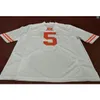 Chen37 Goodjob Men Youth women #5 Lorenzo Joe Texas Longhorns Football Jersey size s-5XL or custom any name or number jersey