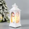 Christmas Decorations Lantern Led Luminous Creative Decoration Portable Home Drop Ornaments Kerst Decor L*5