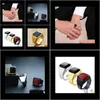 Band Mens Stainless Steel Rings For Men Black Agate Stone Ring Designer Jewelry Drop Delivery 2021 Xoogr