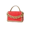 Fashion Women's Bag Casual Trend One-Shoulder Messenger Chain Small Square Bags