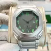 Män Watch Business Brand Fashion Luxury Quartz Automatisk Datum Rostfritt Stål Sport Militär Dykning Klockor för Men4030