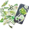 60Pcs Green Plant Monstera Banana Leaf Stickers Nonrandom For Car Bike Luggage Sticker Laptop Skateboard Motor Water Bottle Snowb2985392