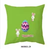 Easter pillowcase cartoon sofa pillowcase Modern Home car Decor Sofa Couch Pillow Case Square Sofa Throw Pillow Cushion Cover