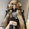 Dikke warme parka jas vrouwen winter hooded lange casual plus fluwelen mode top parker jassen elegante meisje s 211220