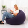 Sofá perezoso, forma de bola inflable, cama de aire, sillón reclinable para acampar, sofá doble, mochila, almohadillas para exteriores