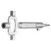 Sliver Locksmith Tool Multi Purpose Cilinder Gauge Cam Turner Spindle