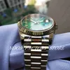 Supe GM Factory Version Orologio 40MM 228238 Orologi da polso Automatico Cal.3255 Movimento Uomo Acciaio 904L Quadrante verde Orologi di Natale Regalo originale Scatola di plastica