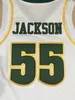 55 PIERRE JACKSON BAYLOR BEARS Basketball-Trikots, blaue Stickerei, genäht, personalisierbar, individuelle Größe und Name