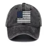 Black Grey Hat Let's Go Brandon Baseball Cap Party Supplies FJB Trump Unterstützer Rallye Parade Baumwolle Hüte Print Daddy Caps