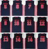 1992 Basketball Jersey Bird Michael Patrick Ewing Scottie Pippen Clyde jerseys