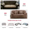 Velvet Plush Thicken Sofa CoverS For Living Room L Shaped Corner Elastic Slipcover Sectional Stretch Couch Covers With Armrest 211102