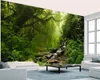 Duvar Kağıtları özel herhangi bir boyut 3d manzara rüya gibi yeşil orman kapalı tv arka plan duvar dekorasyon duvar kağıdı