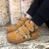 Pekny Bosa Scarpe in pelle per bambini Sneakers per bambini Ragazze Ragazzi scarpe casual a piedi nudi suole morbide b 210308