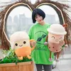 Cute Beer Plush Toy Soft Stuffed Milk Tea Cup Doll Tapioca Balls Bubble Tea Stuffed Pillow Cushion Cute Birthday Gift for Kids Q078103498