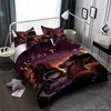 Classic Potter Novel Film 3D Cartoon Printed Duvet Cover Set Twin Full Queen King Size Bedding Set Bed Linens for Boys and Girls C0223