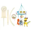 Baby Crib Mobile Bed Bell Holder Toy Arm Bracket Wind-up Music Box