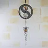 Ronde Dazzle Wind Chime Metal Rotate Aeolian Bells Opknoping Ornaments Diamond Windchime Draagbaar met verschillende stijlen SN2650