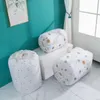 Kl￤der garderob f￶rvaring japansk liten f￤rsk stil hush￥llskl￤der quilt v￤ska multifunktionell finish vattent￤t r￶relse f￶rpackning