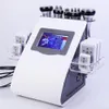 Máquina de ultrassom de fábrica 6 em 1 para atingir a pele de cenas de cavitação ultrassônica Vacuum Radiofrequência Slim Machine para massageador de face