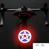 Fanale posteriore per bicicletta Multi modalità di illuminazione modelli Carica USB Led Luce per bici Flash Luci posteriori posteriori per reggisella per bici da strada