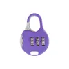 new Novelty Items Color Mini Padlock For Backpack Suitcase Stationery Password Lock Student Children Travel Security EWD5804