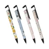 Stylos vierges en aluminium en métal par sublimation de colorant four à transfert thermique à tige personnalisée bricolage avec revêtement stylo à bille de personnalité créative avec film rétractable B1