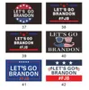 2024 NYTT LETS GO BRANDON 90*150CM Trump -kampanjflaggor Banner 2024 U.S. Presidential Take America Back Election Flag