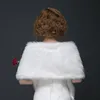 Foulards Mode Bride Formel Hiver Cape Foulard Fourrure Châle Vestes De Mariage Envelopper Vêtements d'extérieur Accessoires