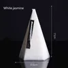 Nordic Geometric Cone Scented Candles Jasmine Rose Aromatherapy Essential Oil Candle Long Lasting Home Bedroom Candles DAW162