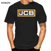 Midnite Star Escavatore Jcb T-shirt da uomo Top manica corta JCB T-shirt Tees Cotton Mans Tshirt G1217