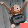 Creative Toon Ornaments Dekoration Monkey Hängande Vävnadslådor Pappershållare Förvaring Interiörbil Tillbehör för Home Auto