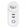 USB Charger Socket WiFi Smart Plug Wireless Power Outlet Fjärrkontrolltimer Ewelink Alexa Google Home Wholea21A521904571