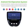 10.1 "2 din Android Voiture dvd Radio GPS Navigation Lecteur Multimédia Pour PEUGEOT 107 Citroen C1 Toyota Aygo 2005 - 2014