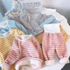 2021 pijamas de pelúcia bebê menino conjunto roupas para meninas roupas de bebê menino roupa interior térmica menino pijamas terno 15 anos de idade 210221362420