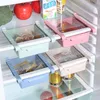 Förvaringsflaskor burkar kök kylskåp arrangör justerbart kylskåp zer hyllhållare utdragare 37459186544290