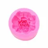 50 stks 3D grote bloemen rozen zeep schimmel chocolade cake decorating tools diy bakken fondant siliconen mal