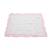 Nouveau-né broder coton couverture maison extérieur tapis fleur tapis 36*46 pouces léger couette bébé couvertures M3664