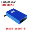 LiitoKala 18650 16S9P 60V 30ah batterie de vélo électrique coffre-fort grande capacité