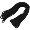 Paracord 550 Lina spadochronowa 7 Rdzeń Strand do wspinaczki Camping Campa Black 50ft