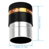 Svbony EyePiece WA 62 de ASPHERIC HD Acessório totalmente revestido 1.25 '' Telescópio Astronômico