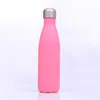 500ml Matte Rubber Paint Double Wall bottle Vacuum Insulated Thermos Water Bottle Keep Cold 24hours Cup