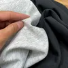 Hochwertiger TECH-Sweatshirt-Herbst neuer Herren-Rundhalspullover mit Ärmel-Arm-Reißverschluss!Weltraum-Baumwollstoff
