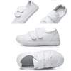 Sneakers bianche Scarpe di tela per ragazze Ragazzi Bambini Scuola Studente Danza ginnastica Scarpe casual Scarpe sportive bianche unisex 210308