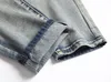 Hommes Stretch coupe ajustée jean mode lambrissé droit Biker Denim pantalon grande taille moto hommes Hip Hop pantalon pour homme JB961